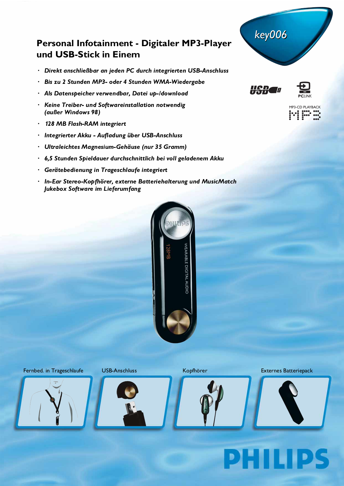 Philips KEY006 User Manual