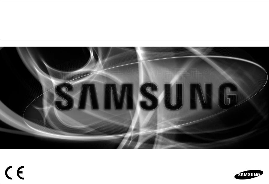 Samsung SNV-L6013R, SNV-L6014RM User Manual