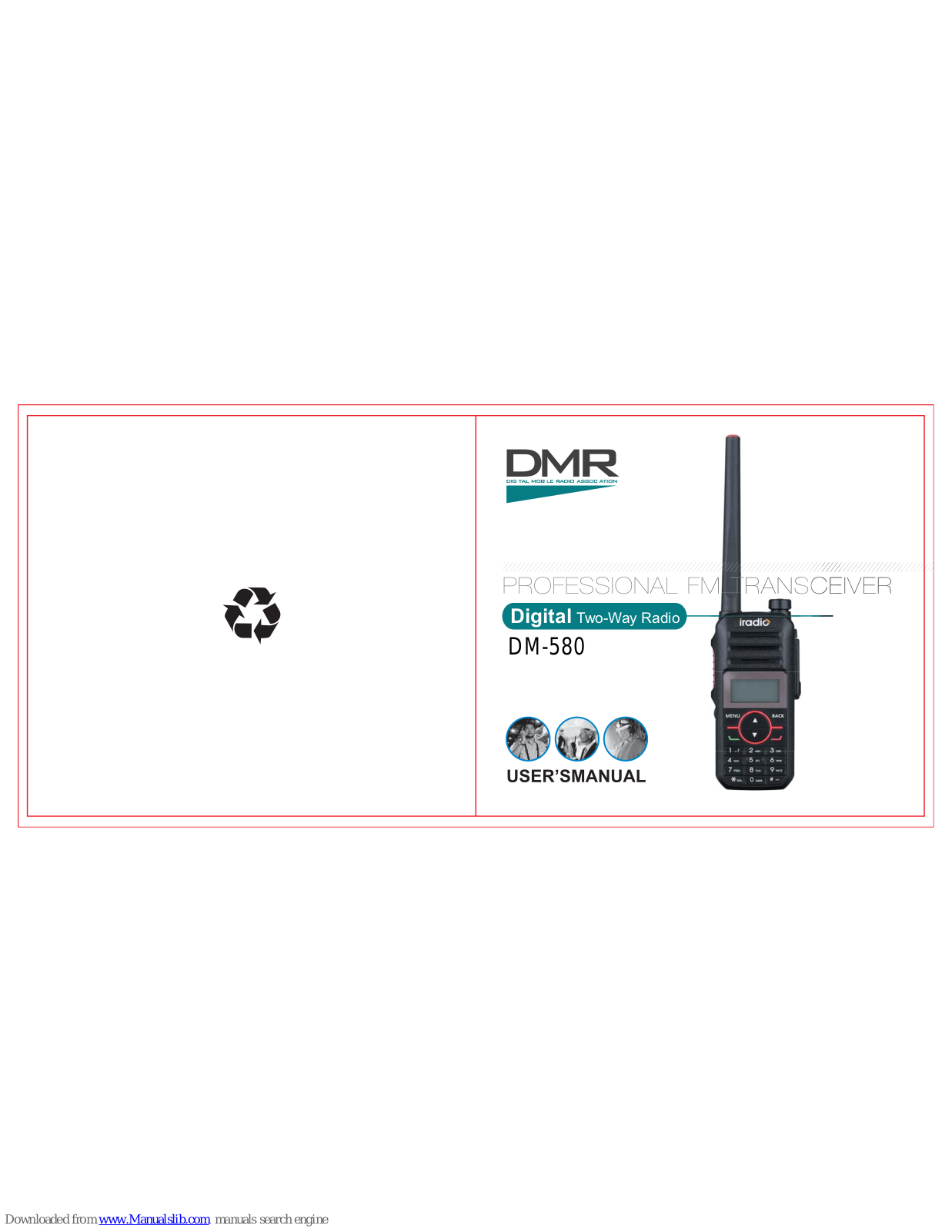 DMR DM-580 User Manual - ManualMachine.com