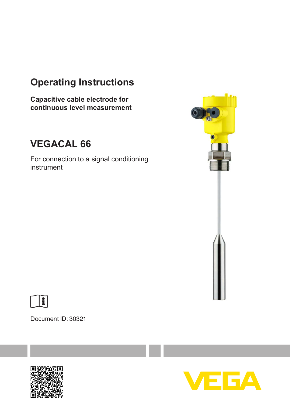 VEGA CAL66 User Manual