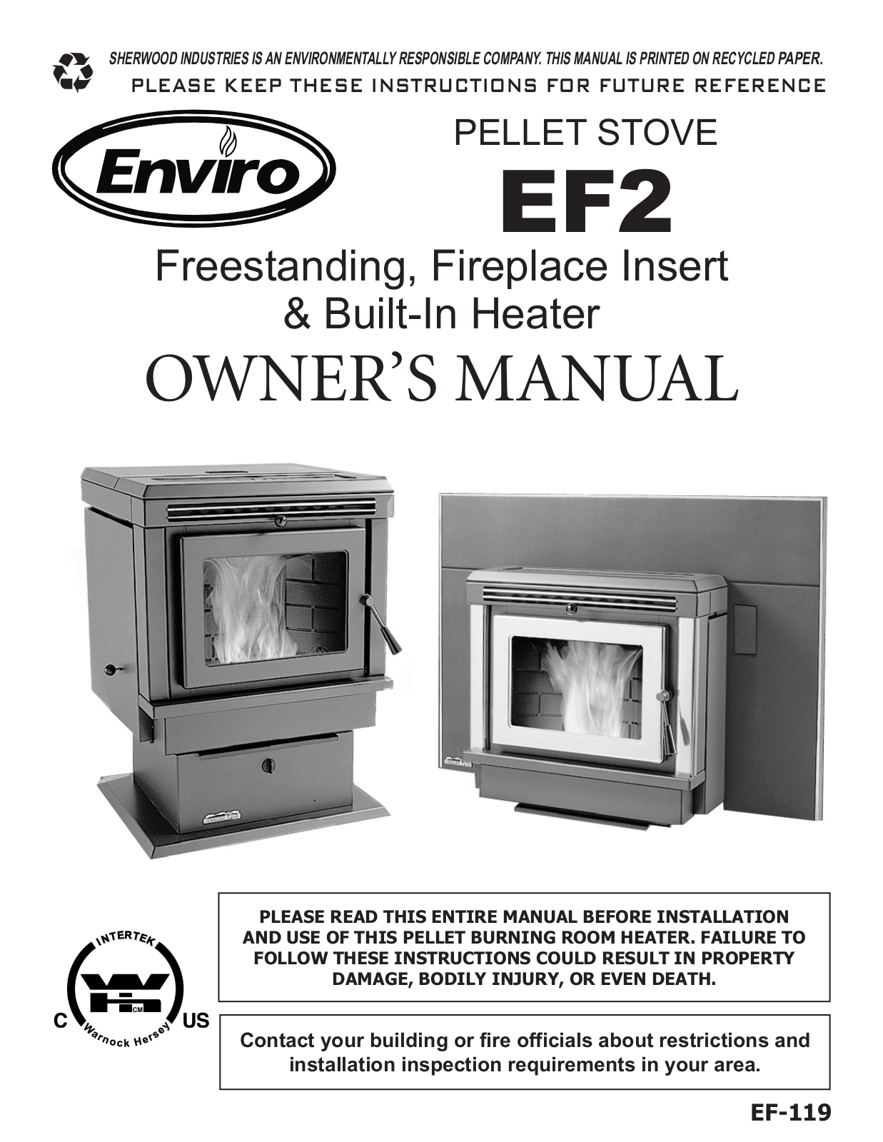 Enviro EF2 User Manual