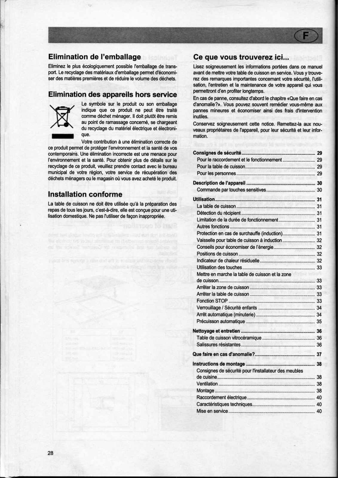 TEKA Gkst 60I4 User Manual