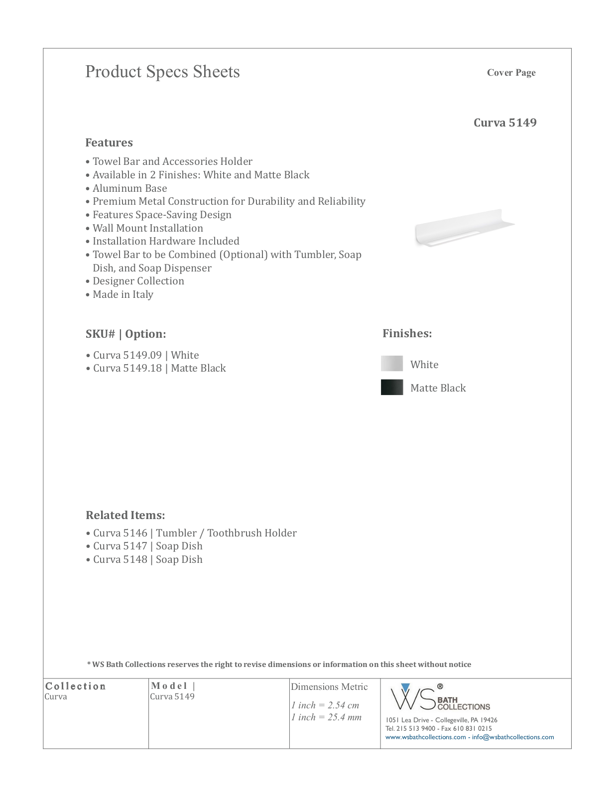 WS Bath Collections WSO3713 Specifications - ManualMachine.com