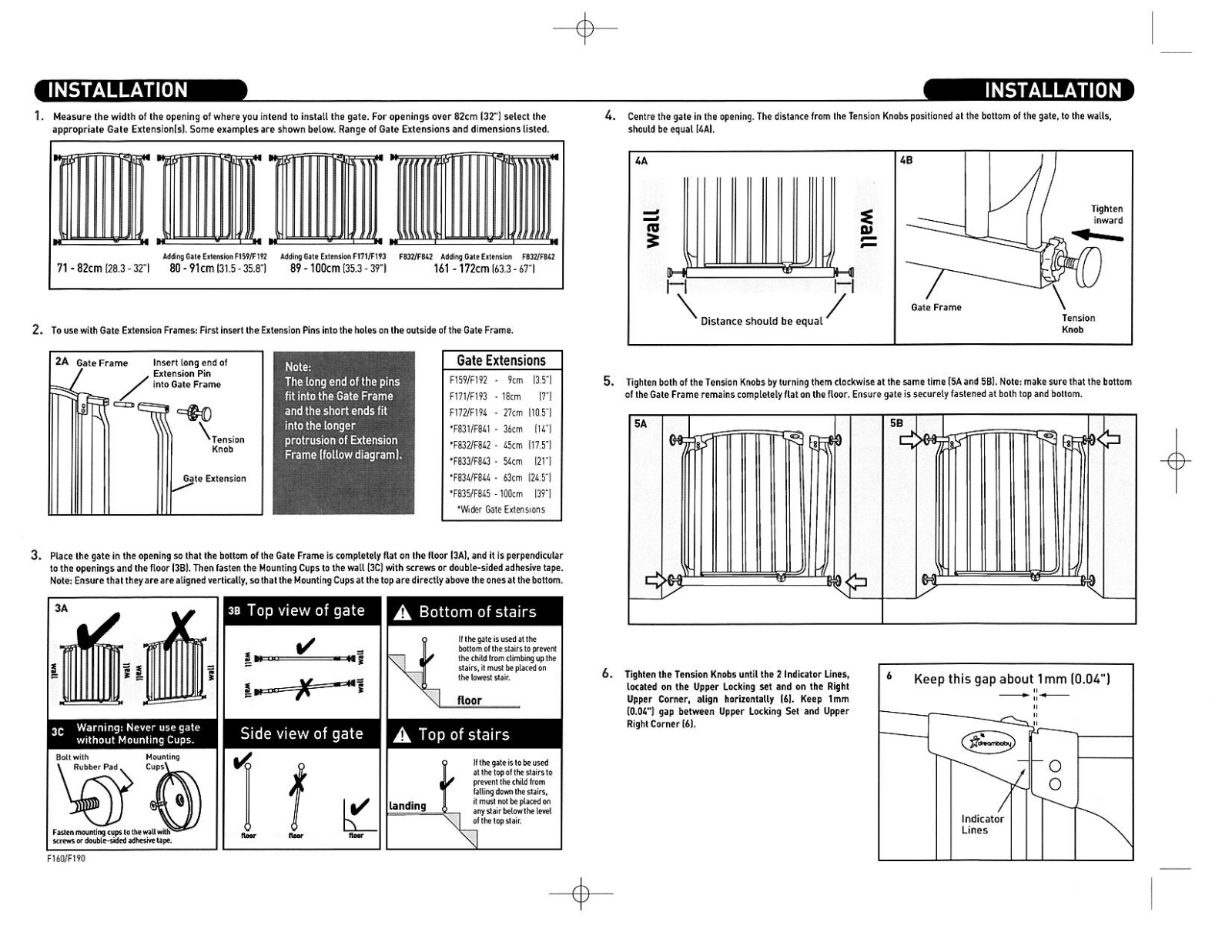 Dreambaby F160 User Manual