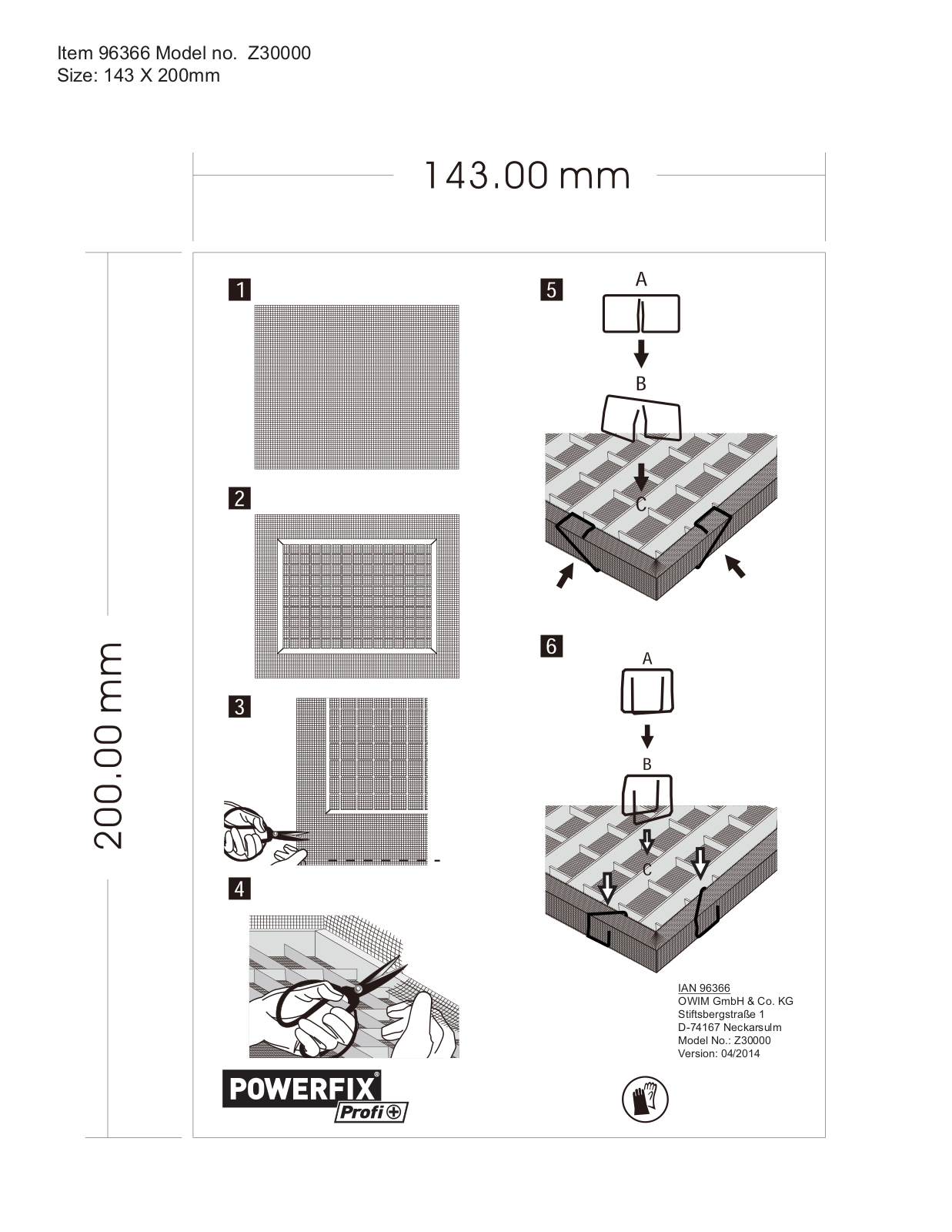 Powerfix Z30000 User Manual