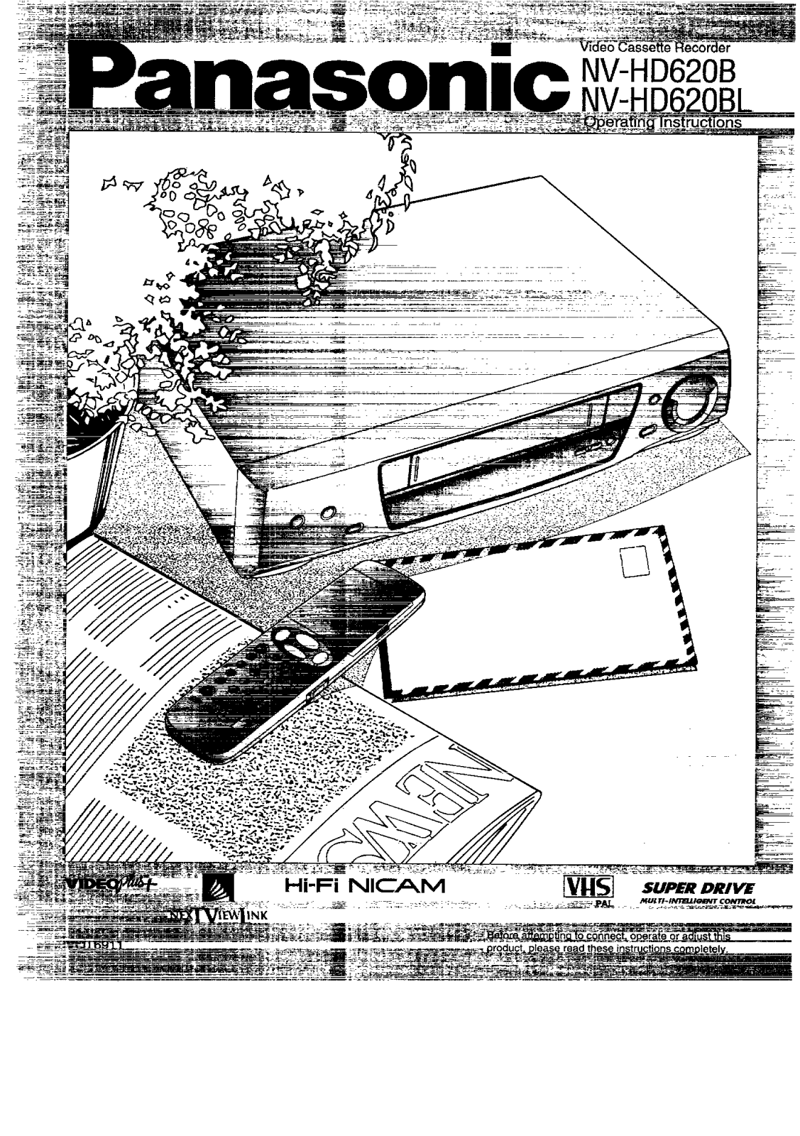 Panasonic NV-HD620B, NV-HD620BL User Manual