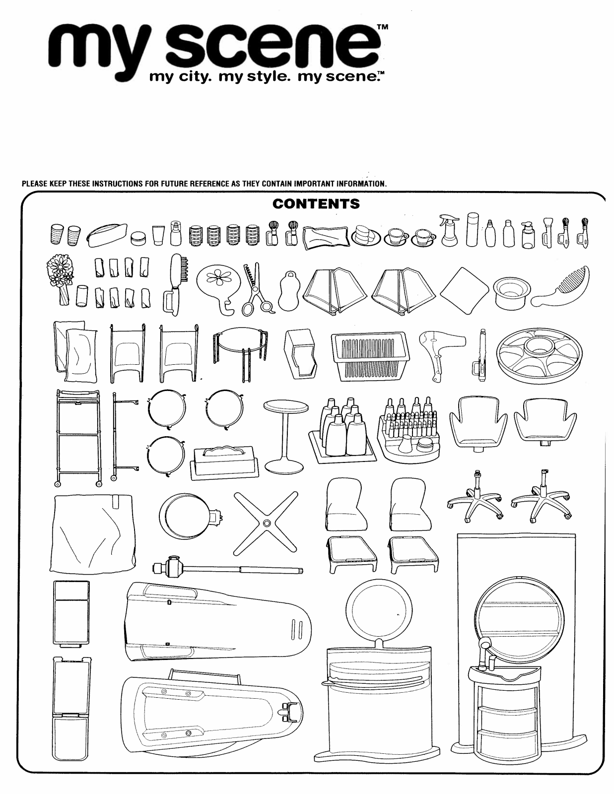 Fisher-Price C2234 Instruction Sheet