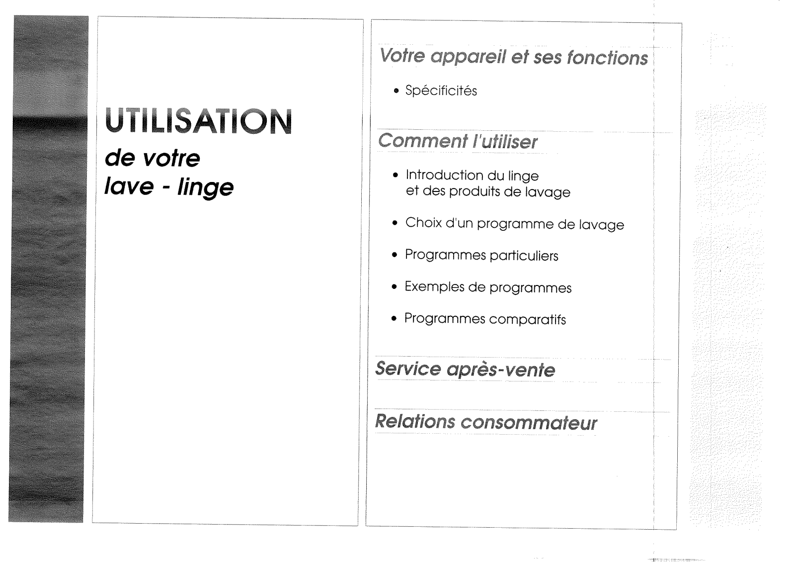 VEDETTE B 800 Rhone User Manual