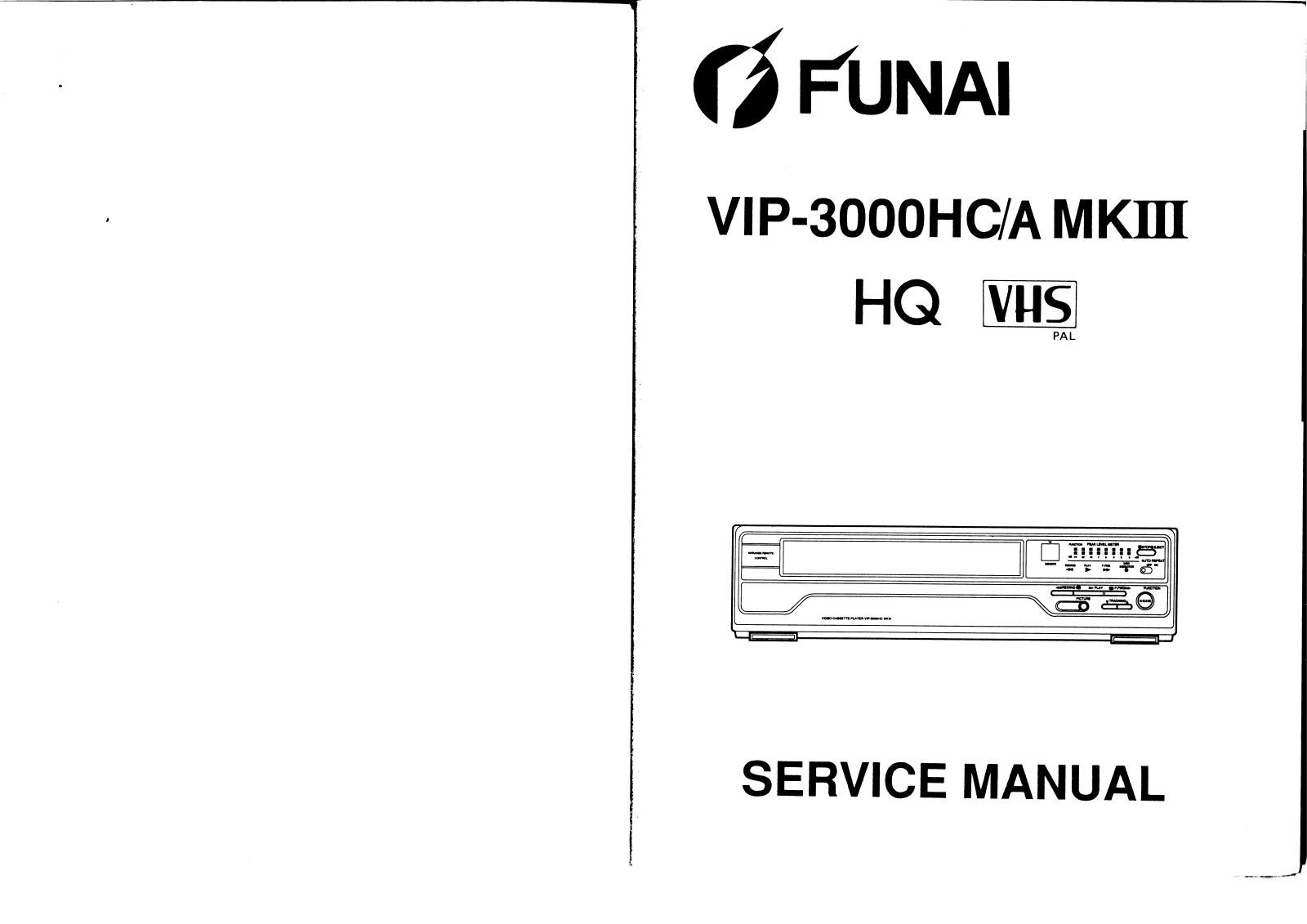 Funai vip3000 mk3 SERVICE MANUAL