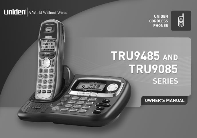 Uniden TRU9485, TRU9085, TRU9485-2 User Manual