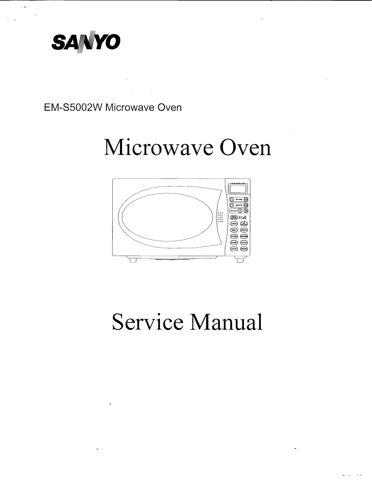 Sanyo EMS5002W, EM-S5002WSM Schematic