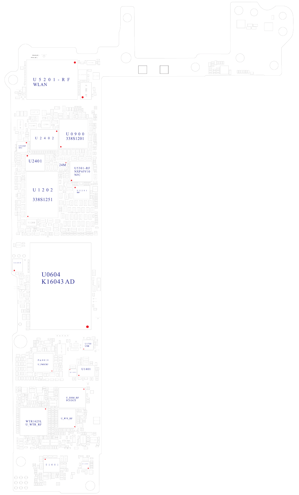 Apple iPhone 6, iPhone 6 Plus Schematic components