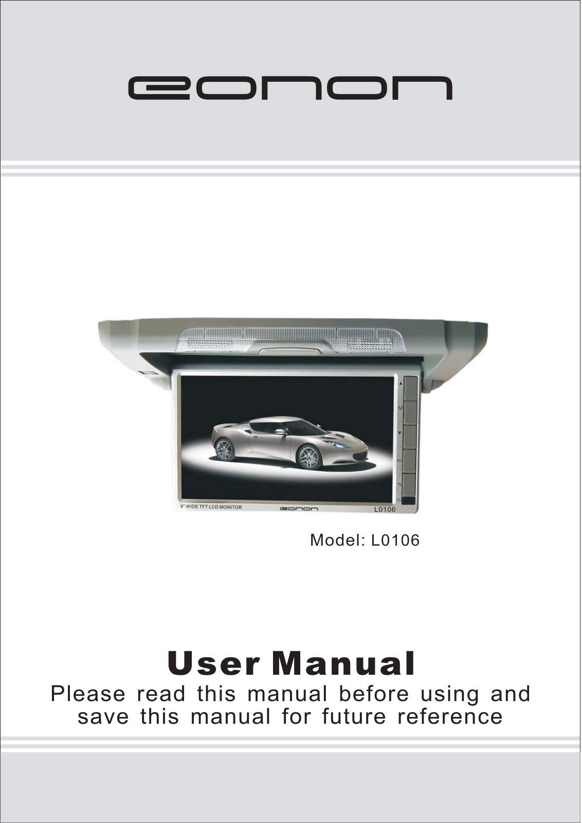 Eonon L0106 Instruction Manual