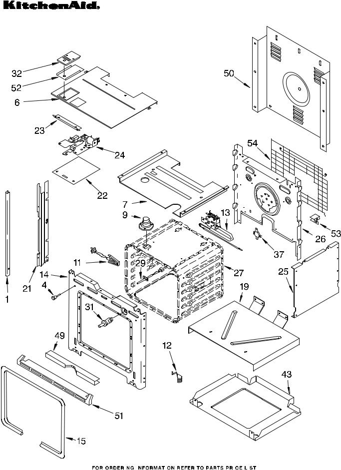 KitchenAid KEBS177DWH1 Parts List