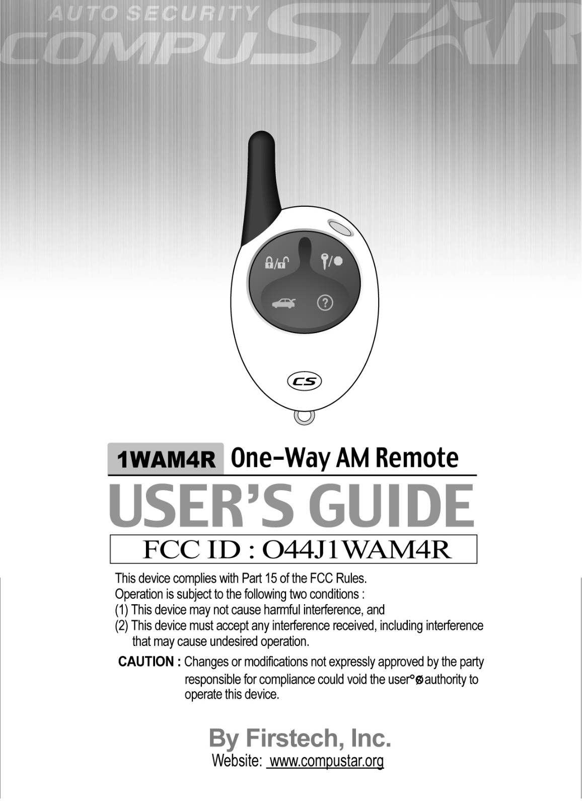 Youngshin Electronics JAMANT, J1WAM4R, J1WAMLEDANT User Manual