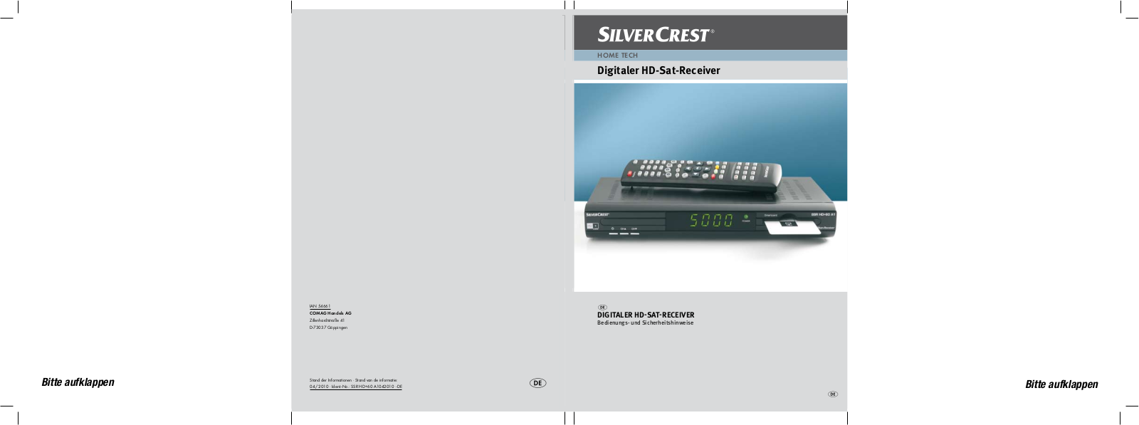 SilverCrest SSR HD-60 A1 User Manual