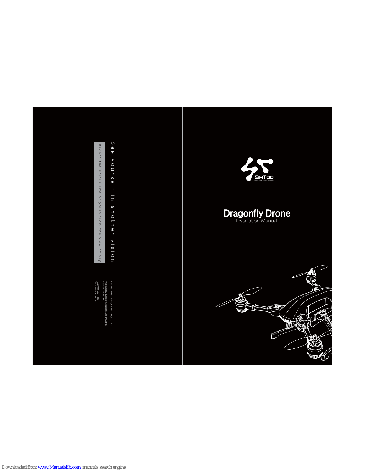 SIMTOO Dragonfly Drone Installation Manual - ManualMachine.com