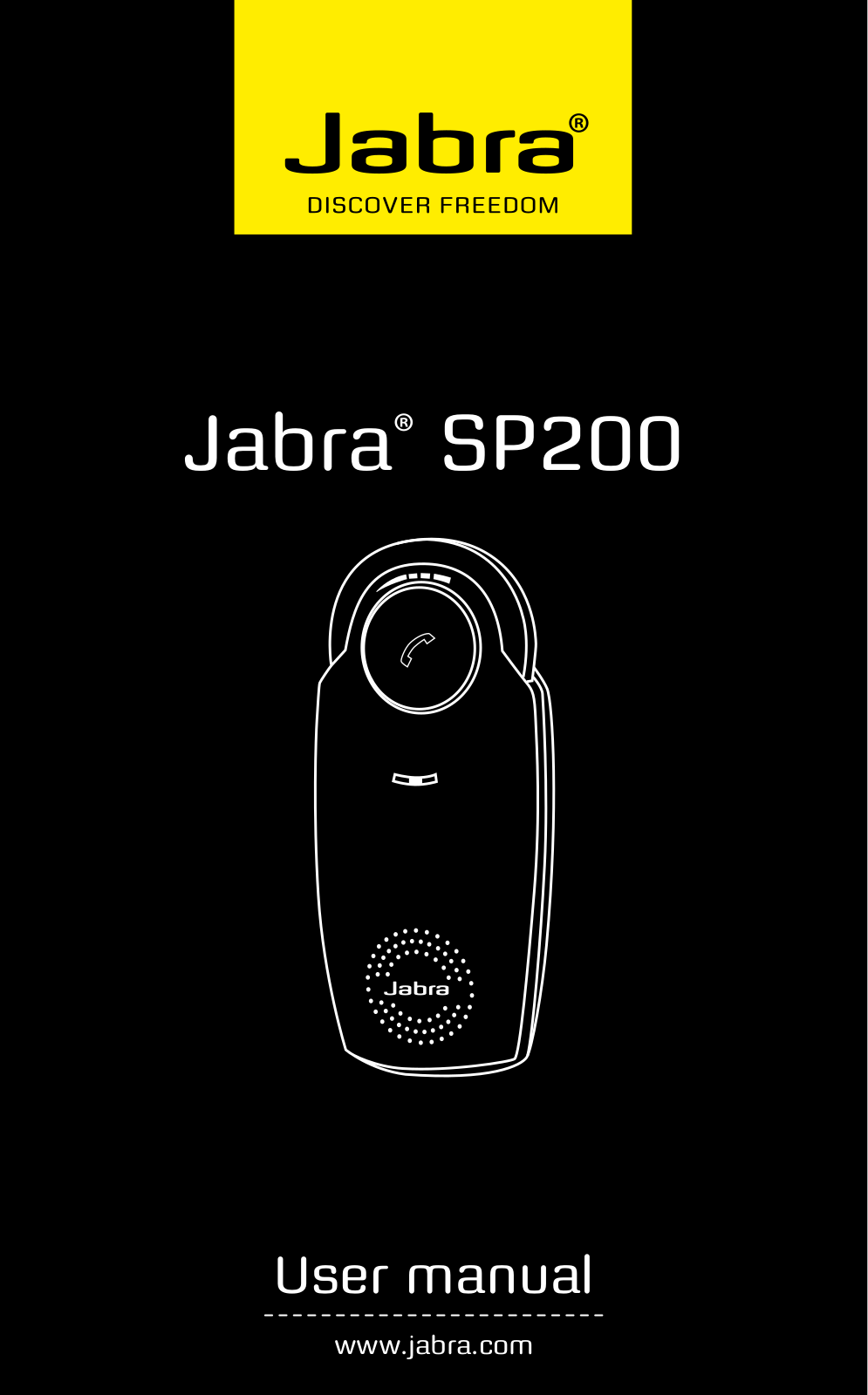 JABRA SP200 User Manual