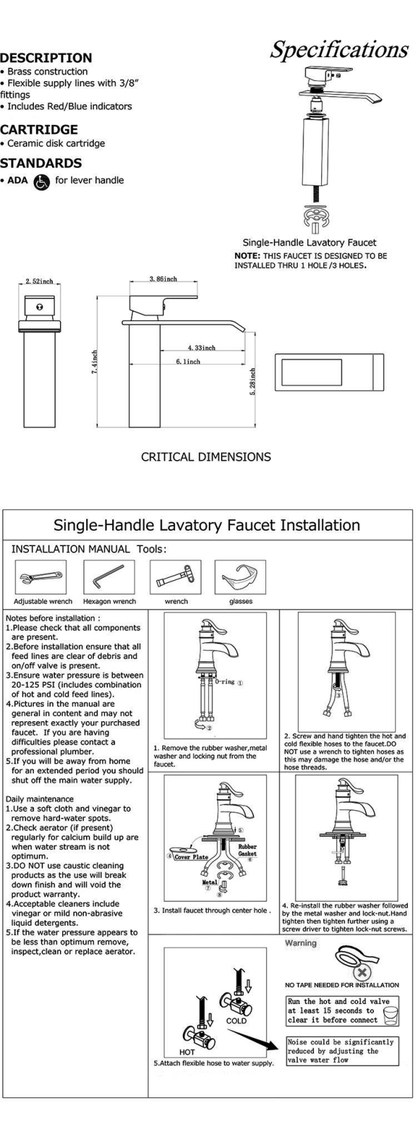 VIBRANTBATH VBTH1008 Installation & Assembly - ManualMachine.com