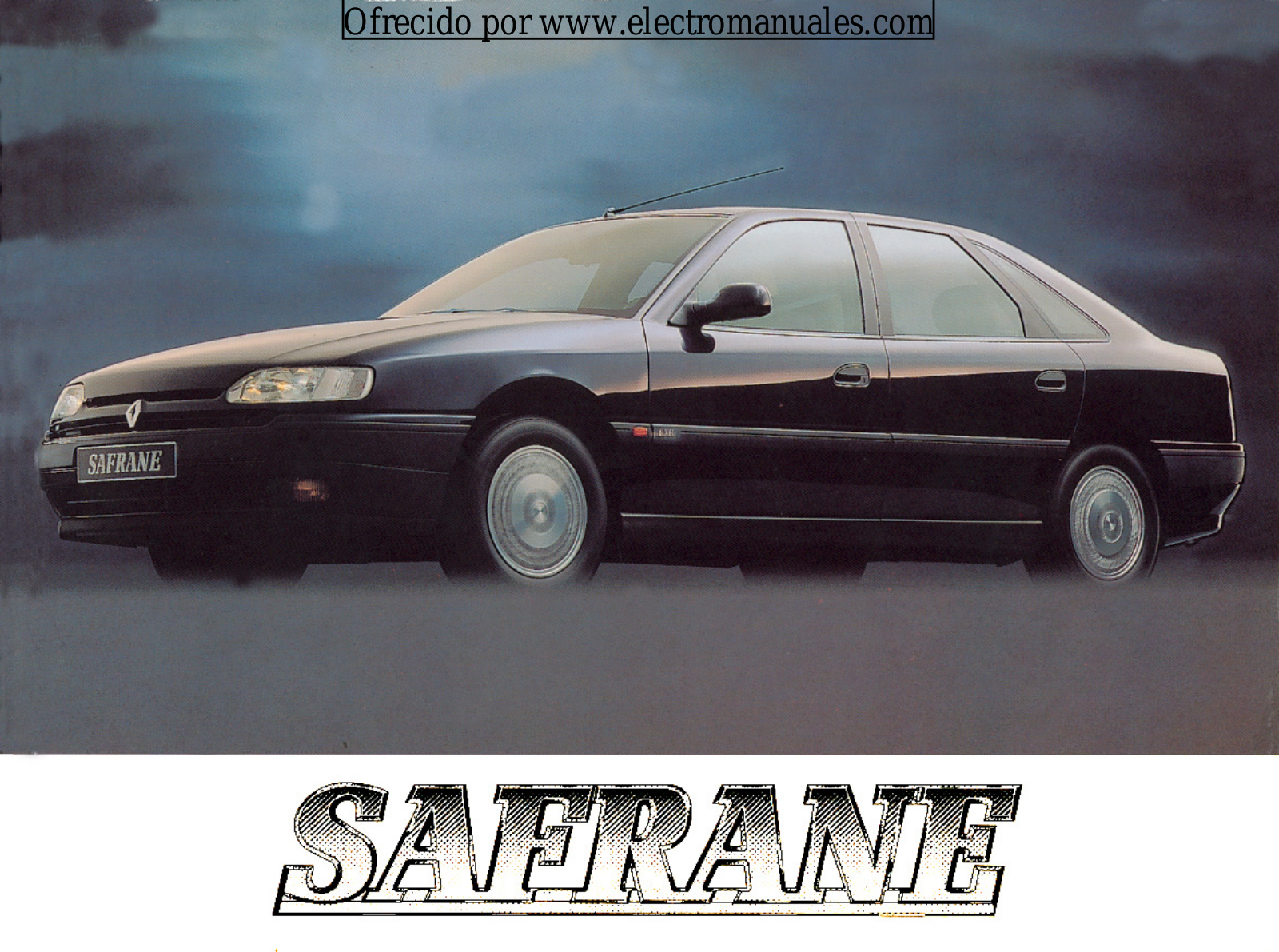 RENAULT SAFRANE User Manual