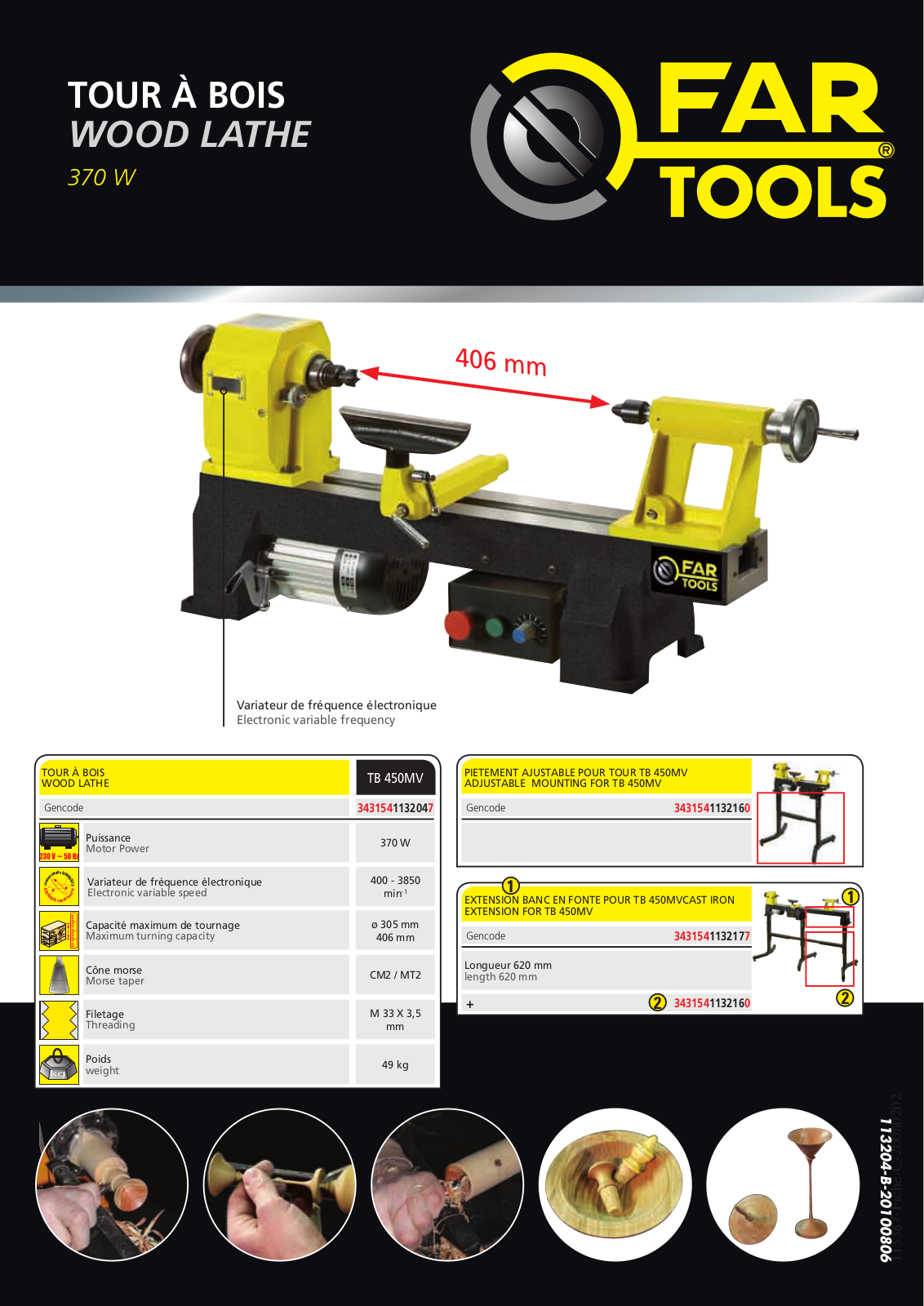 FARTOOLS TB 450MV User Manual