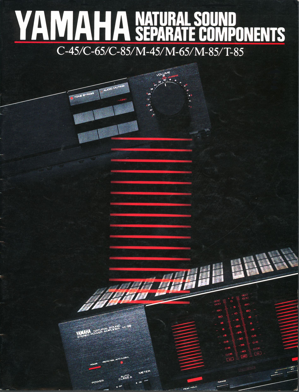 Yamaha C-45, C-65, C-85, M-45 Brochure