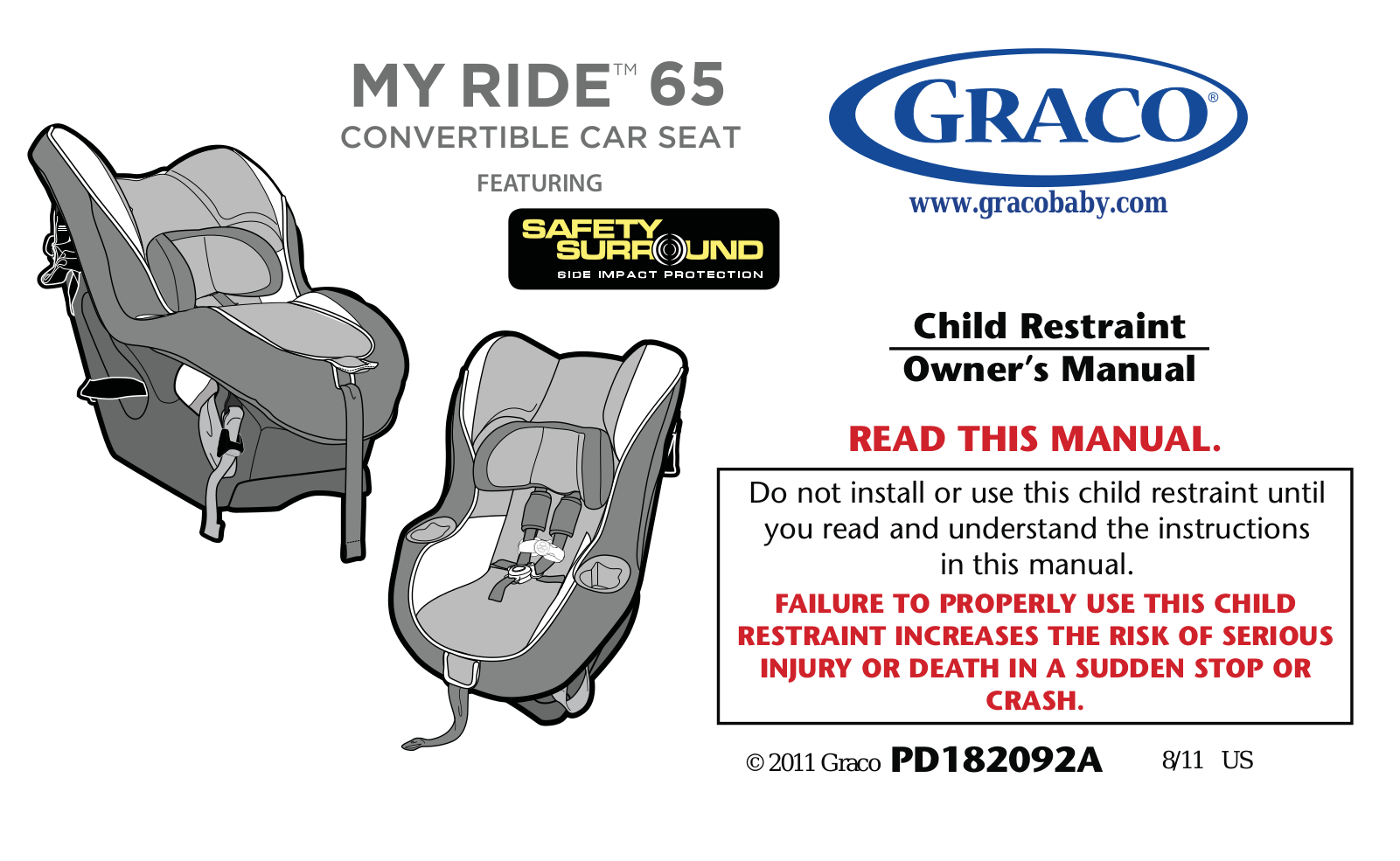 Graco PD182092A User Manual