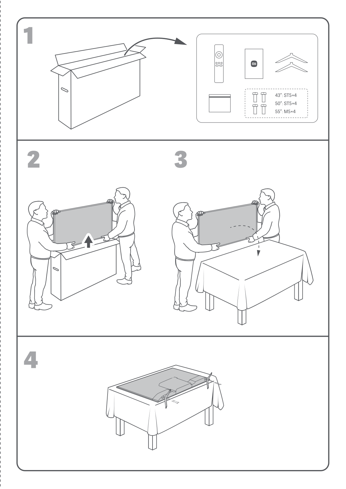 XIAOMI L43MA-AUEU, L50MA-AEU, L55MA-AEU User guide - ManualMachine.com