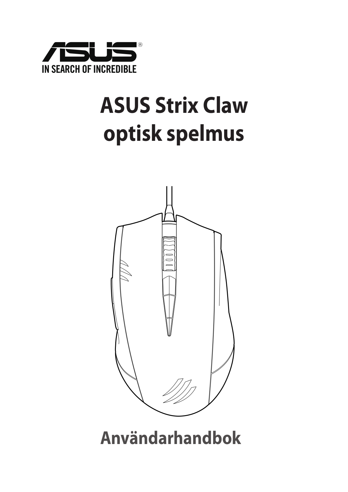 Asus STRIX CLAW User’s Manual