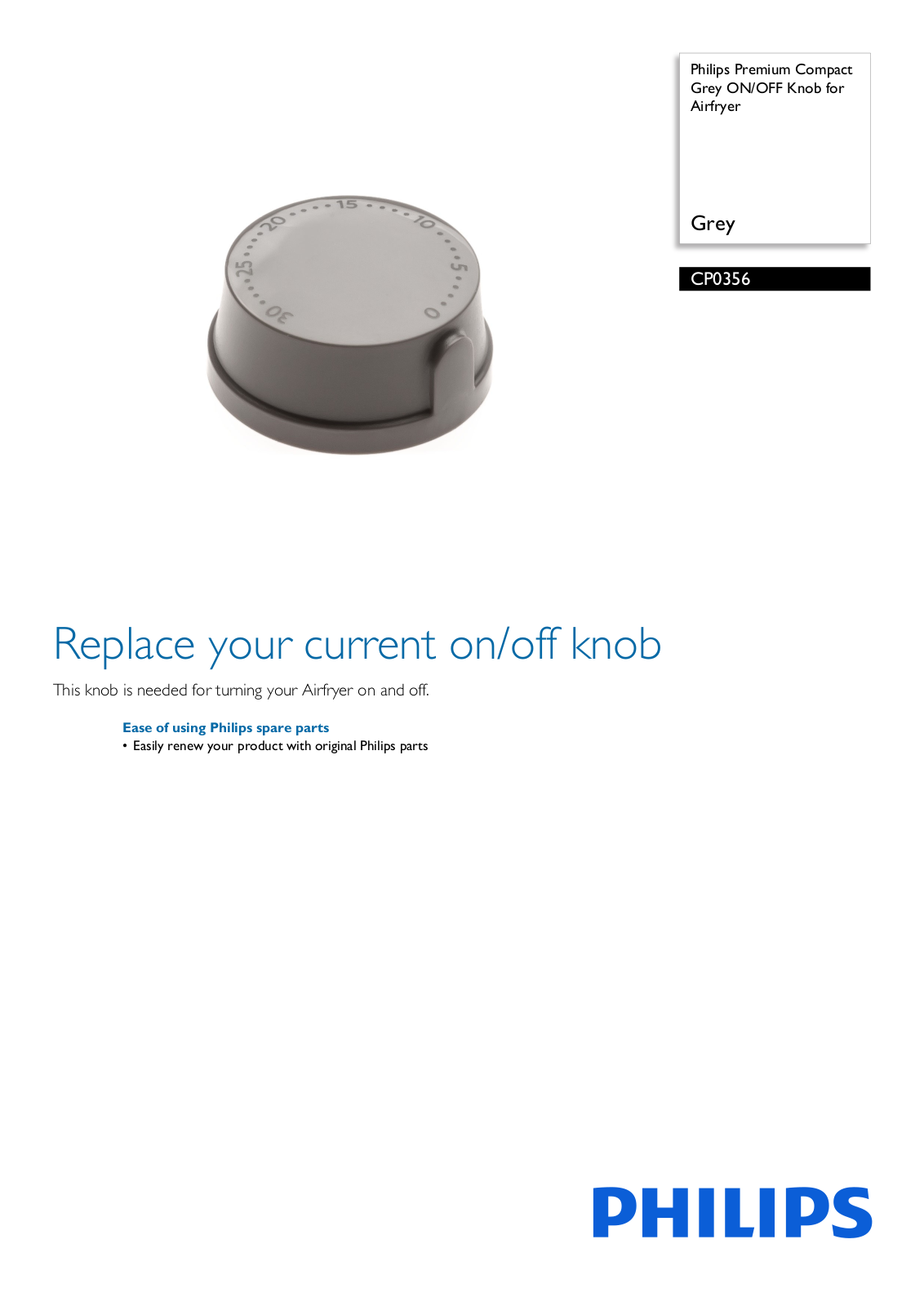 Philips CP0356/01 leaflet - ManualMachine.com