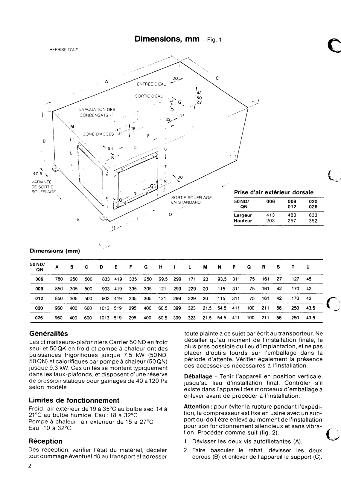 Carrier 50NDIOM User Manual