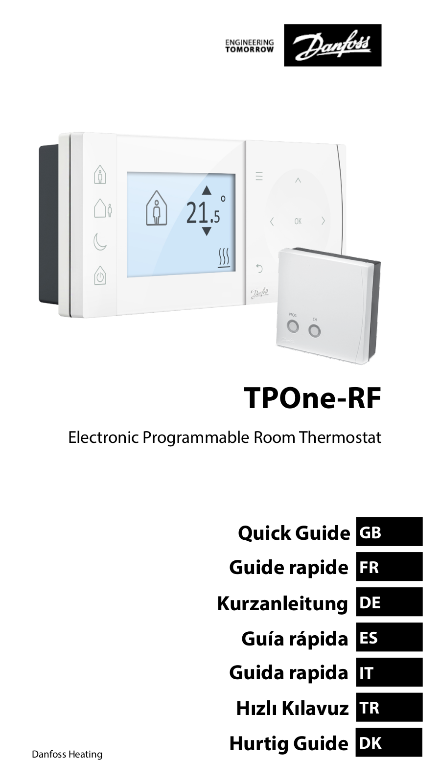 Danfoss TPOne-RF User guide