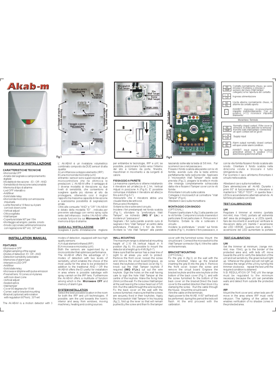 R and D Electronics SRL AKAB User Manual