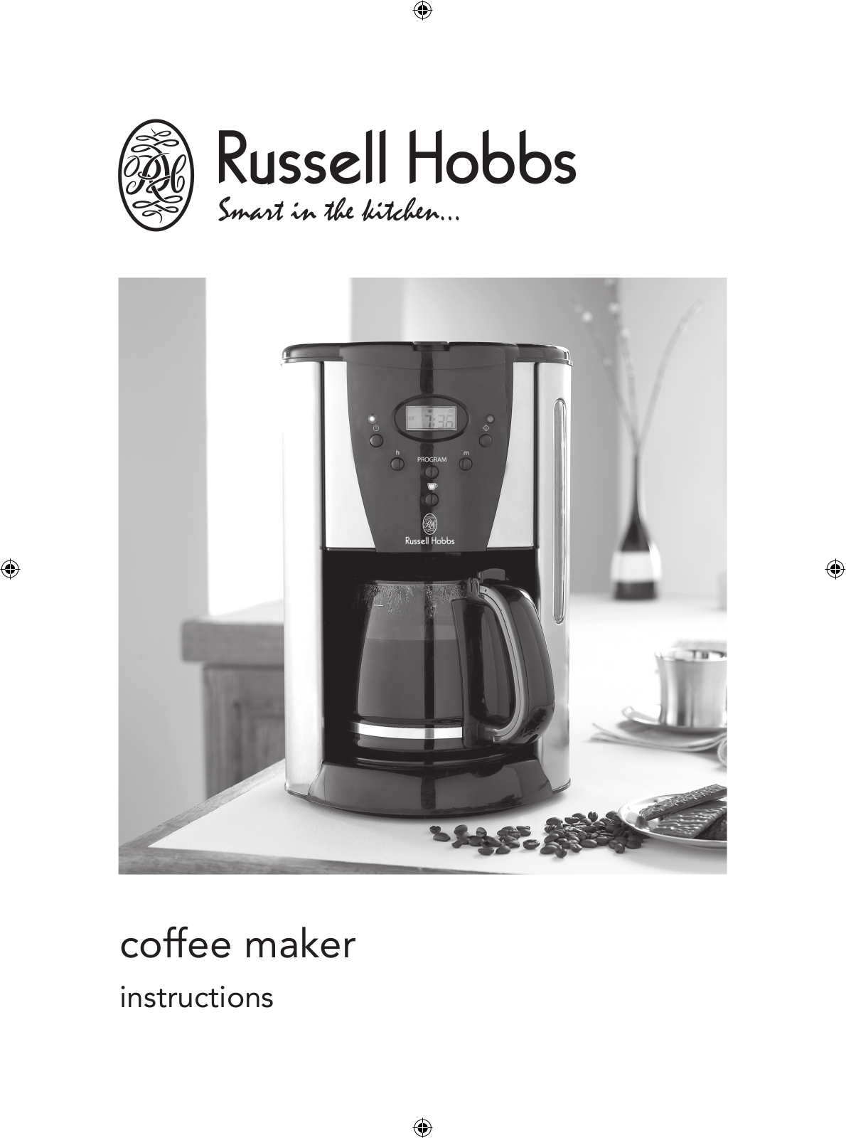 Russell hobbs BLACK SATIN COFFEE MAKER User Manual