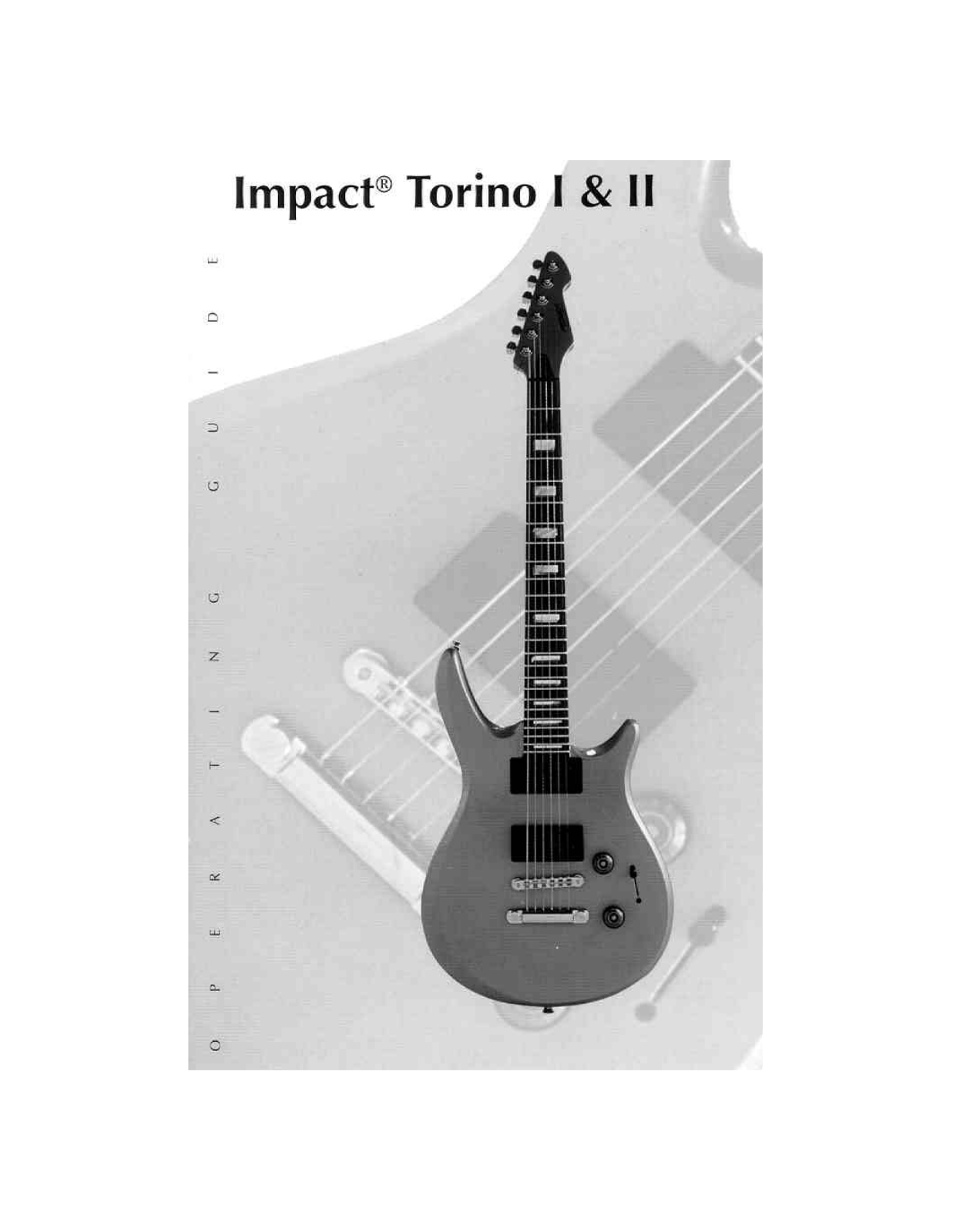 Peavey Torino I, Torino II User Manual