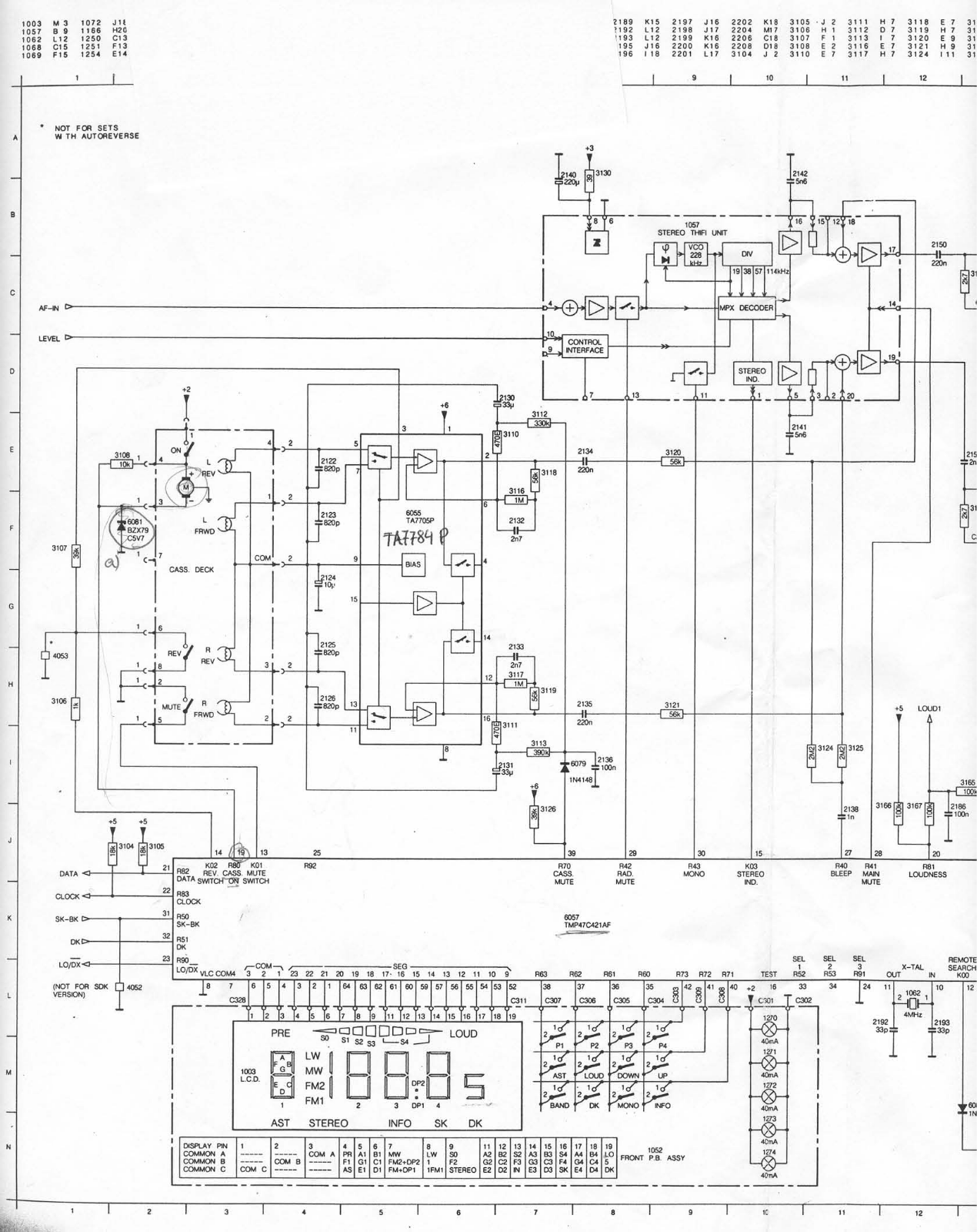 Philips 22-DC-670, 22-DC-570 Schematic