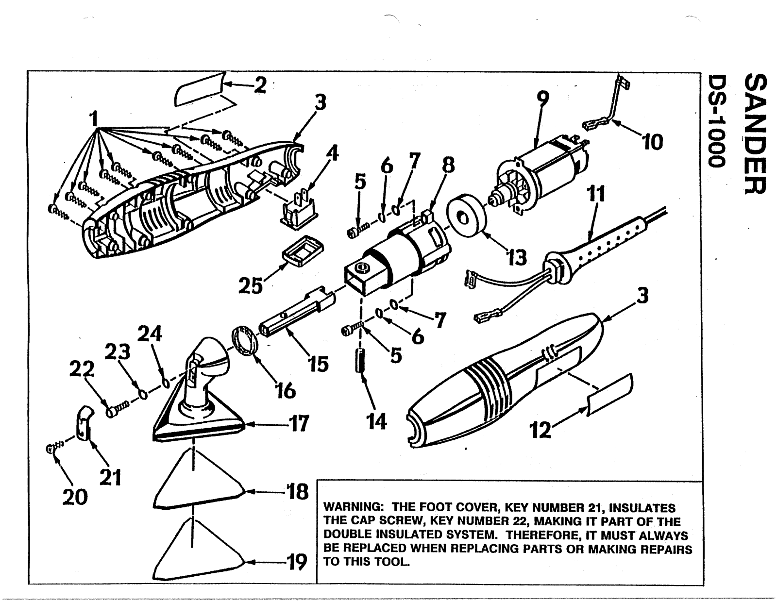 Ryobi DS1000 User Manual