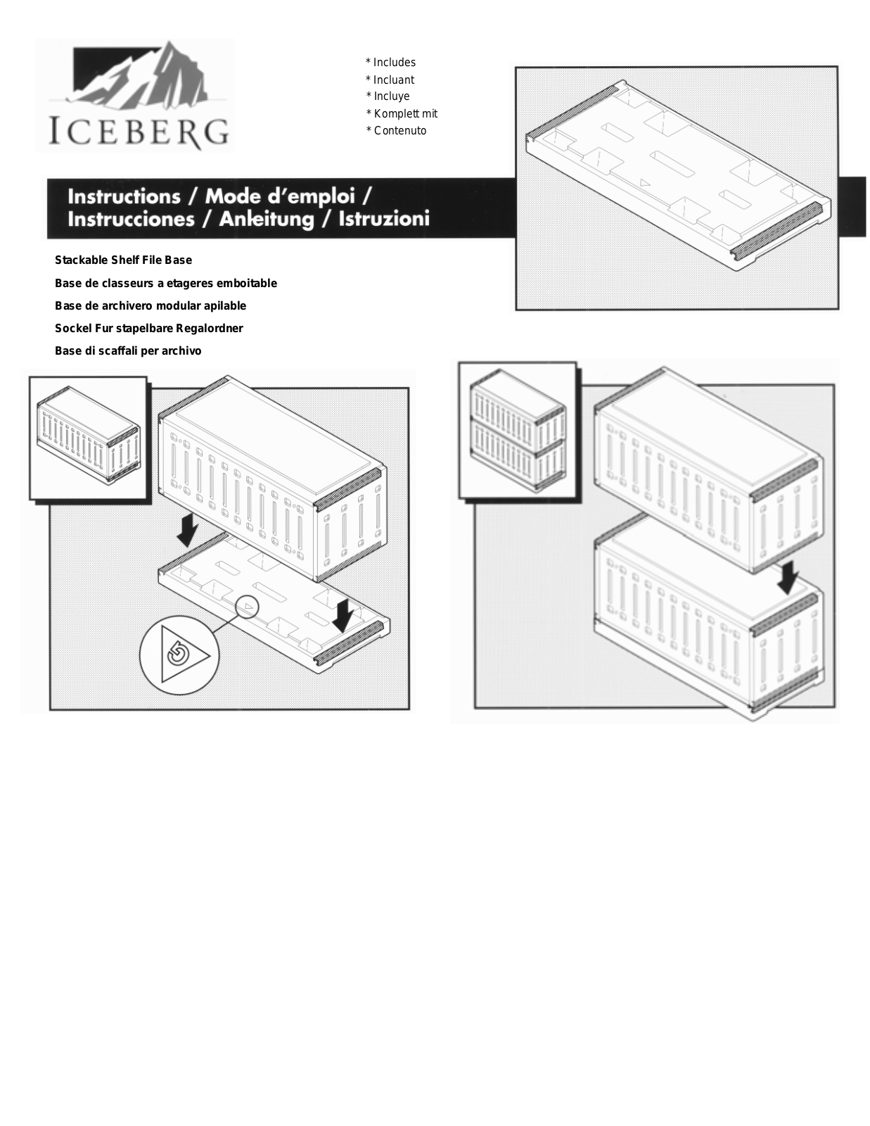 Iceberg 20635 User Manual