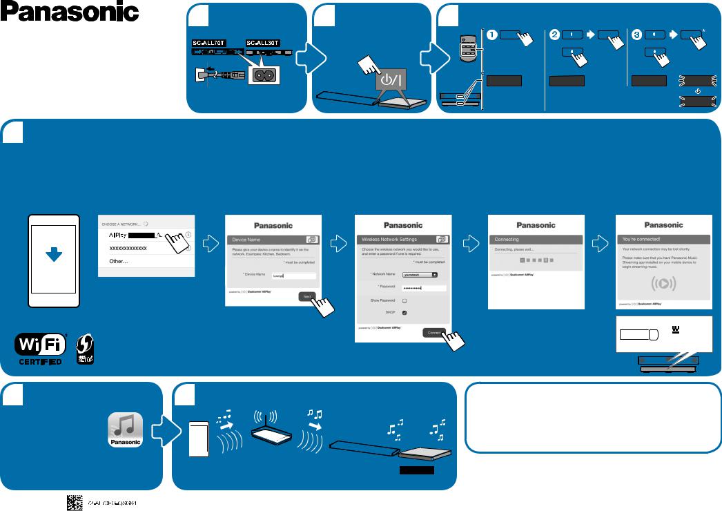 PANASONIC SC-ALL70TEG User Manual