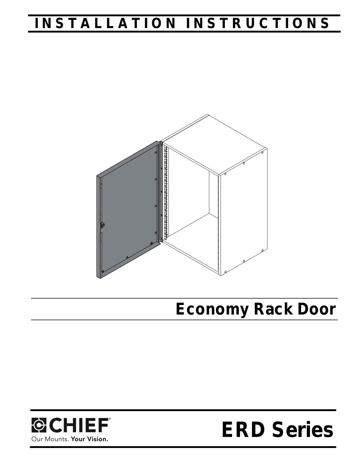 CHIEF ERD8-12-16-20 User Manual