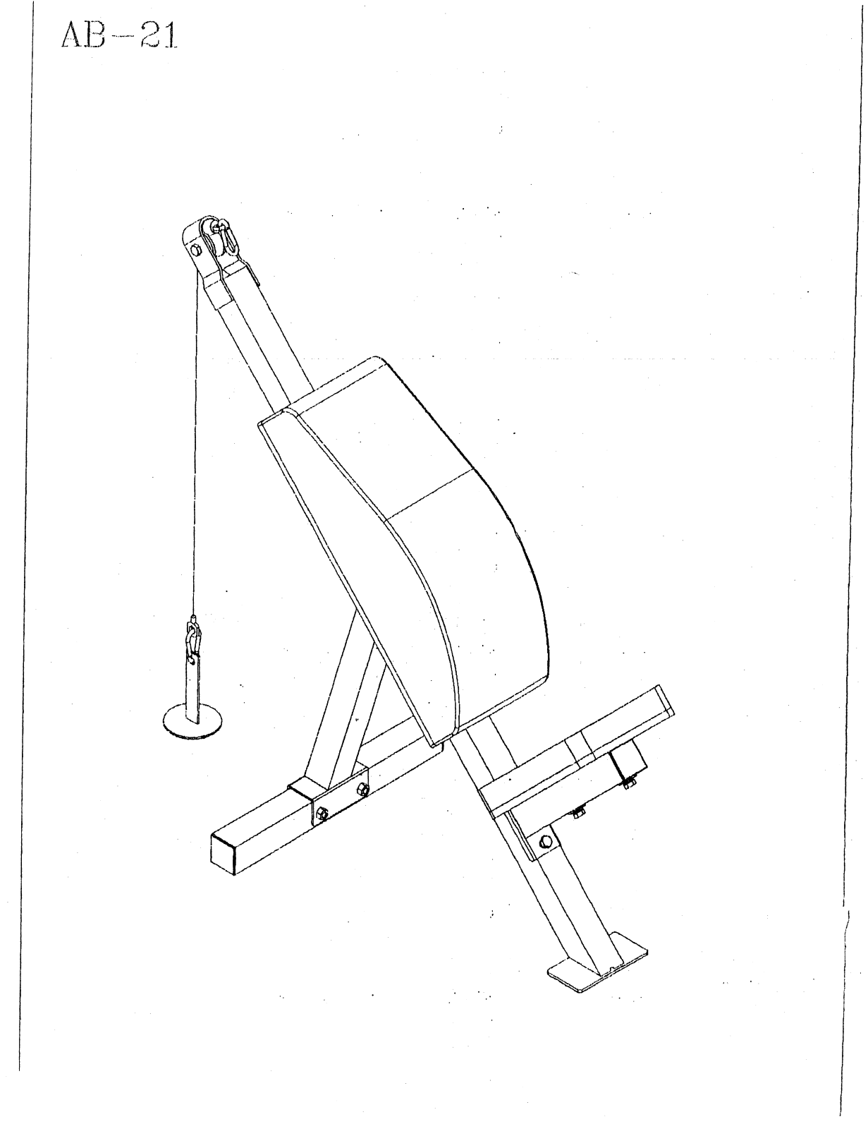 Body-Solid AB-21 User manual - ManualMachine.com
