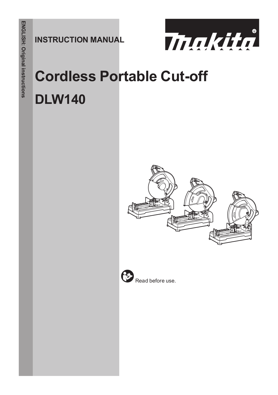 Makita DLW140 Instruction Manual