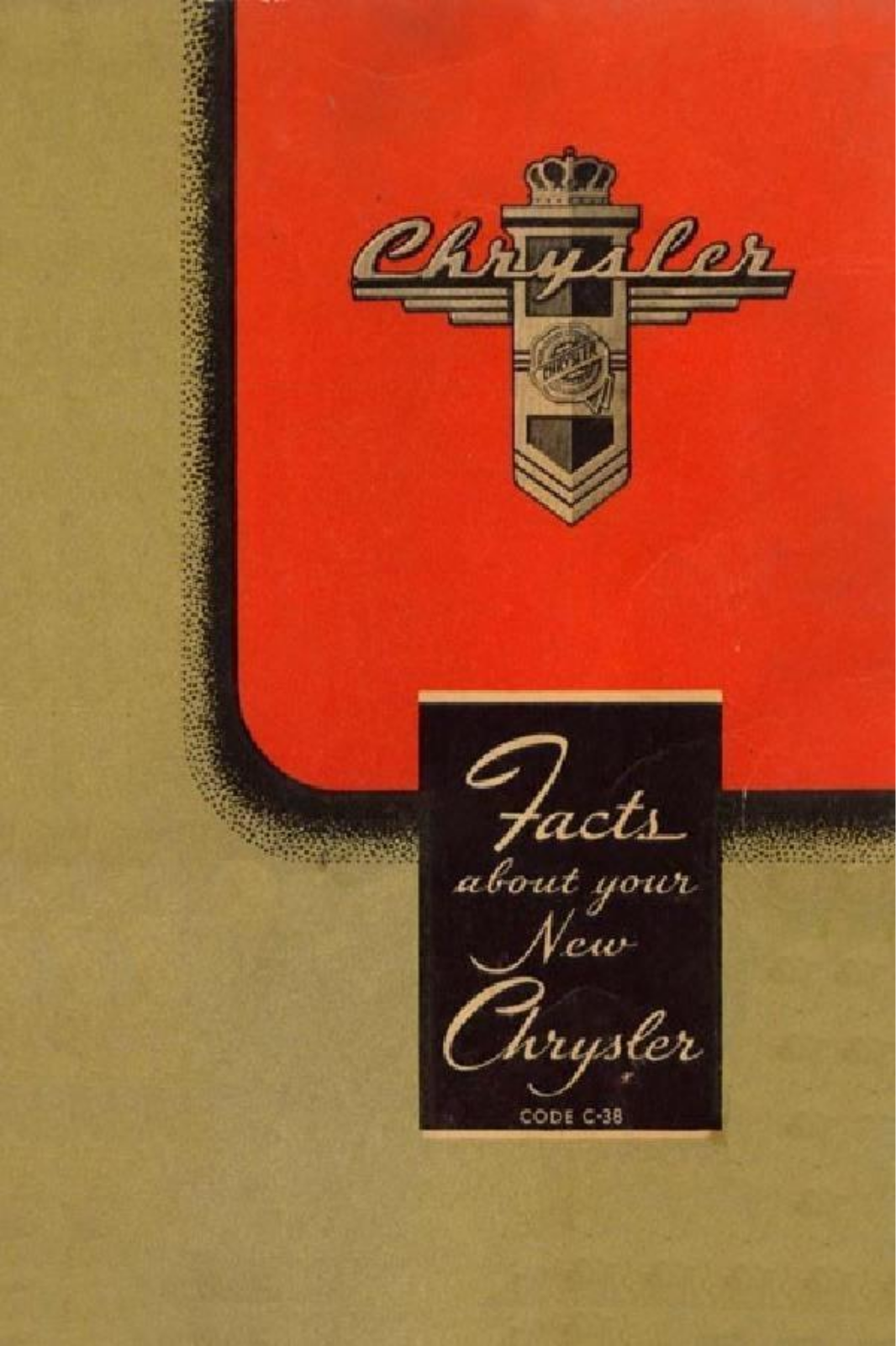 Chrysler 1946 Operating Instructions