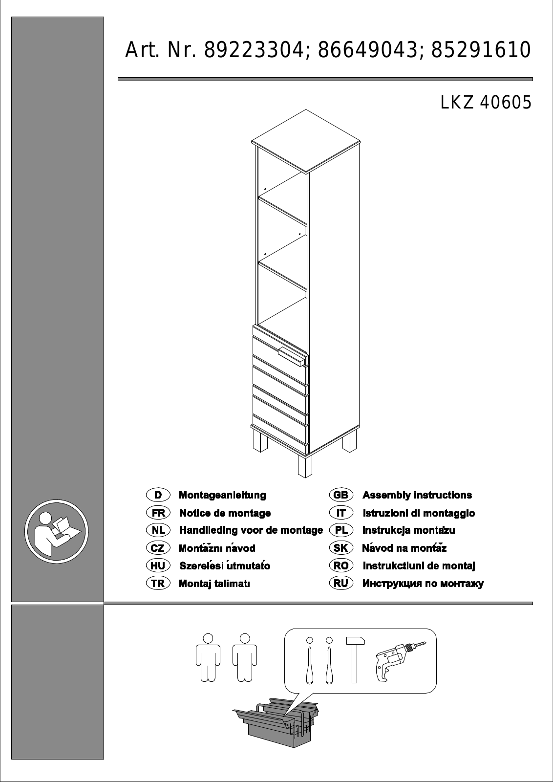 Home affaire Josie Assembly instructions