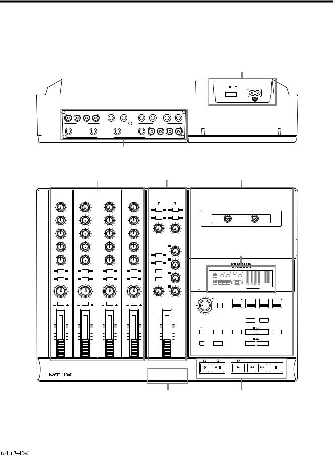 Yamaha Audio MT4X User Manual