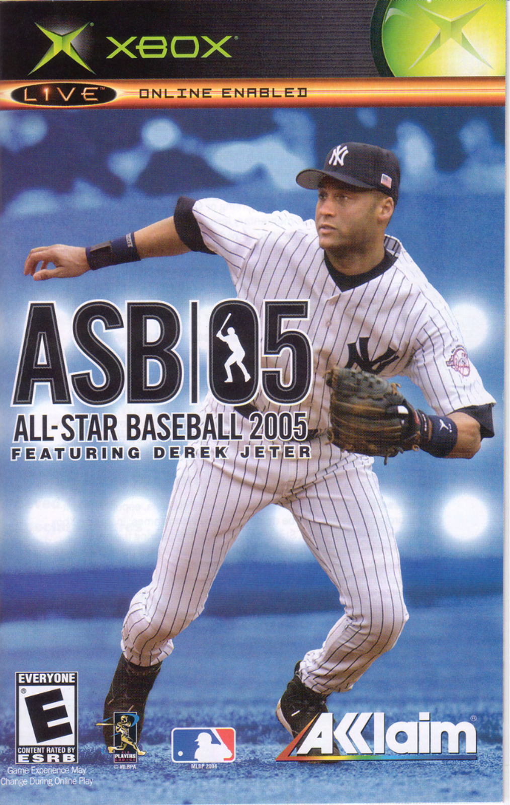 Games Microsoft XBOX ALL STAR BASEBALL User Manual