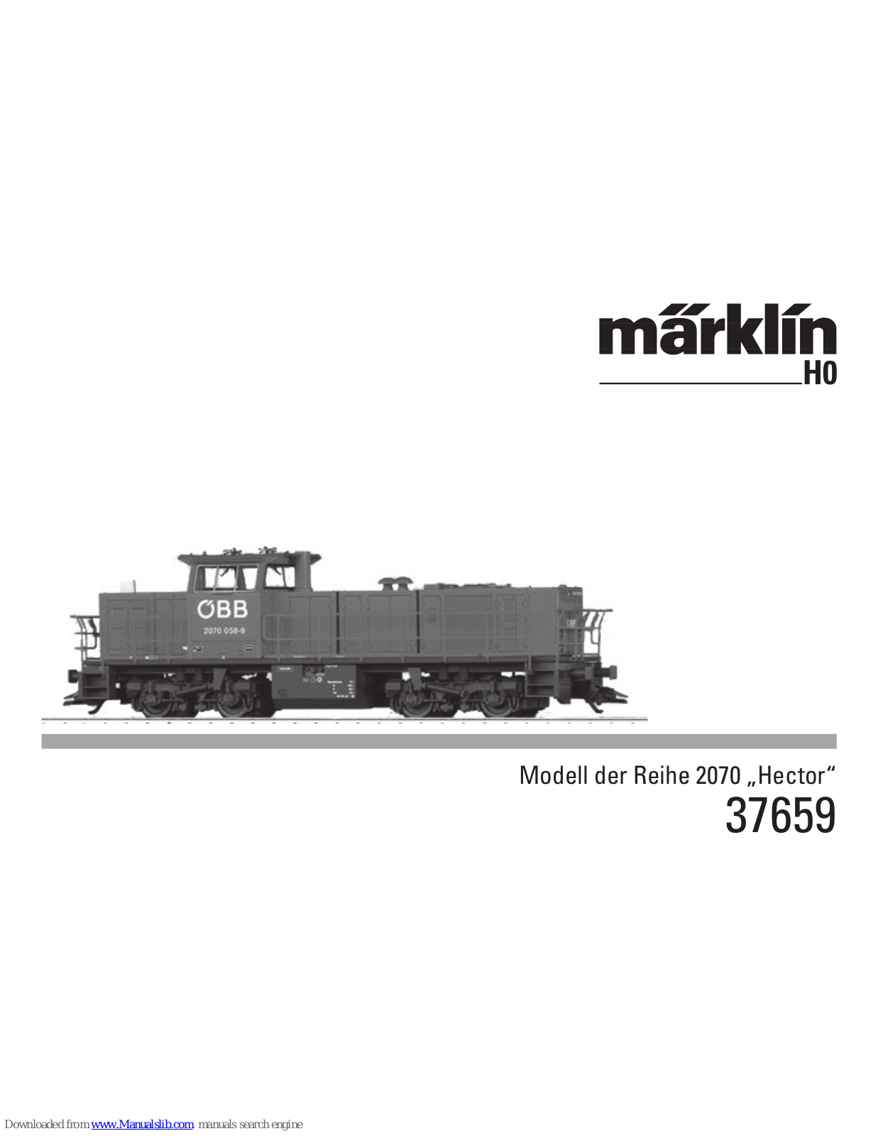 marklin 37659, Am 842 User Manual