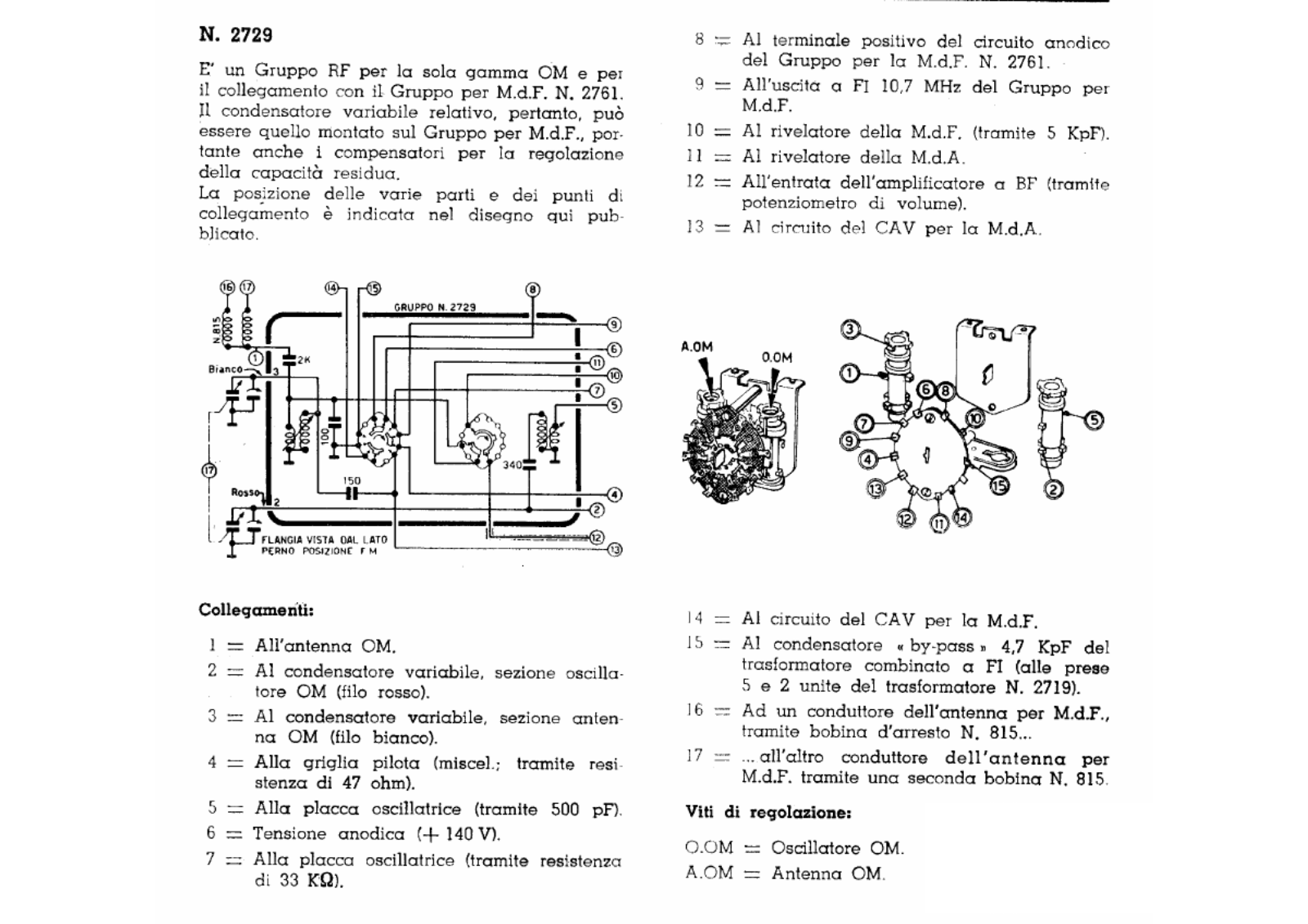 Geloso 2729 schematic