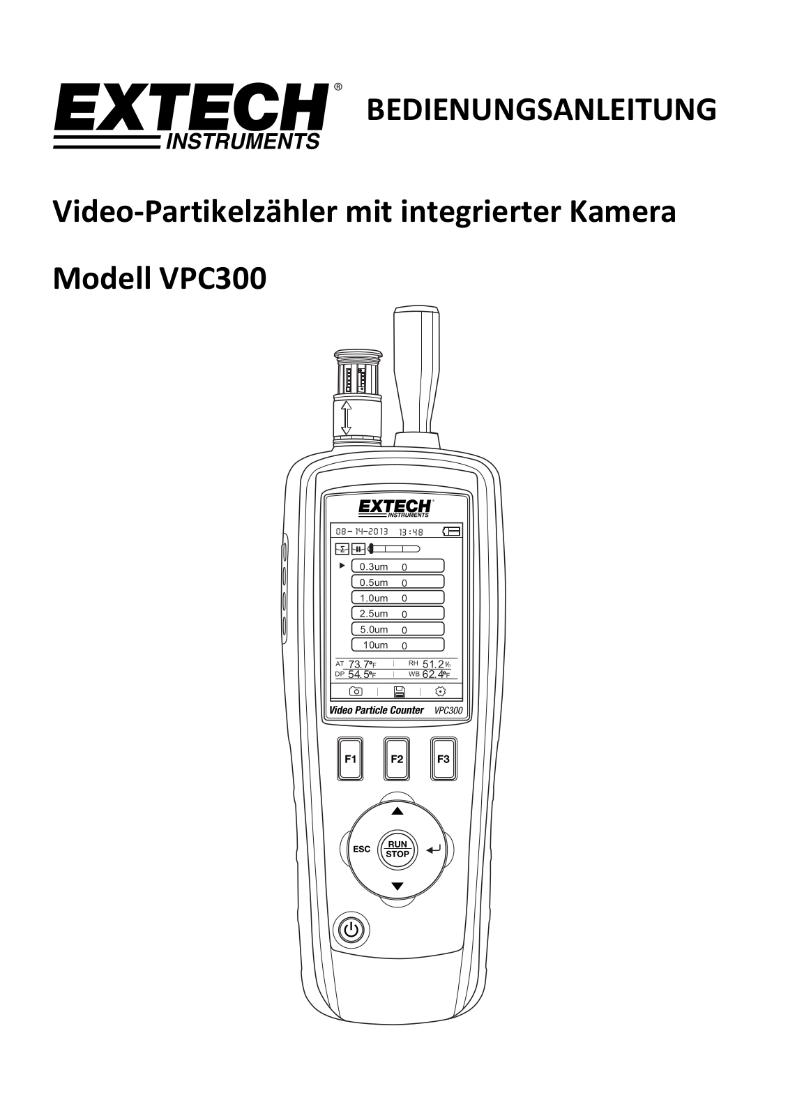 Extech VPC300 User guide