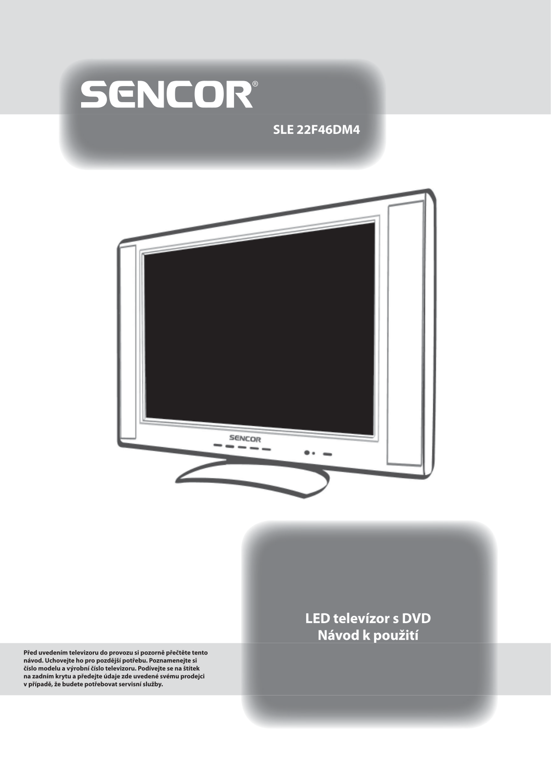 Sencor SLE 22F46DM4 User Manual